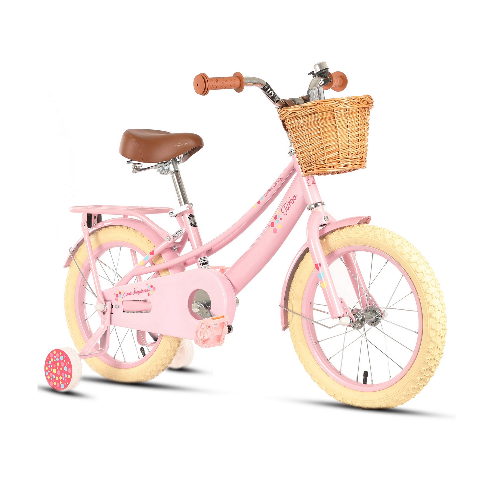 Bicicleta R 16 Infantil para Niña Cotton Candy Retro 1v